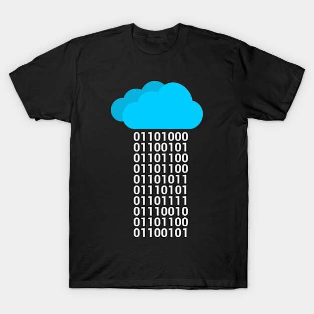 Computer Science Big Data Cloud Computing T-Shirt by EQDesigns